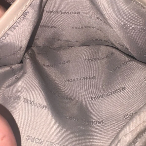 MICHAEL Michael Kors grand medium shoulderbag with silver hardware cement color - Picture 8 of 8